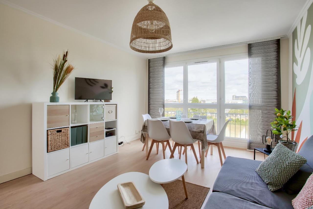 Escapade Sur L'Ile De Nantes Avec Vue Sur La Loire Apartment Exterior foto