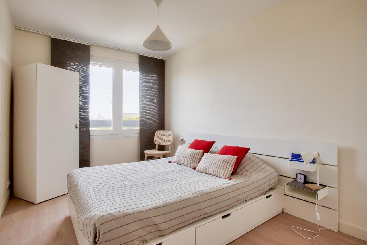 Escapade Sur L'Ile De Nantes Avec Vue Sur La Loire Apartment Exterior foto